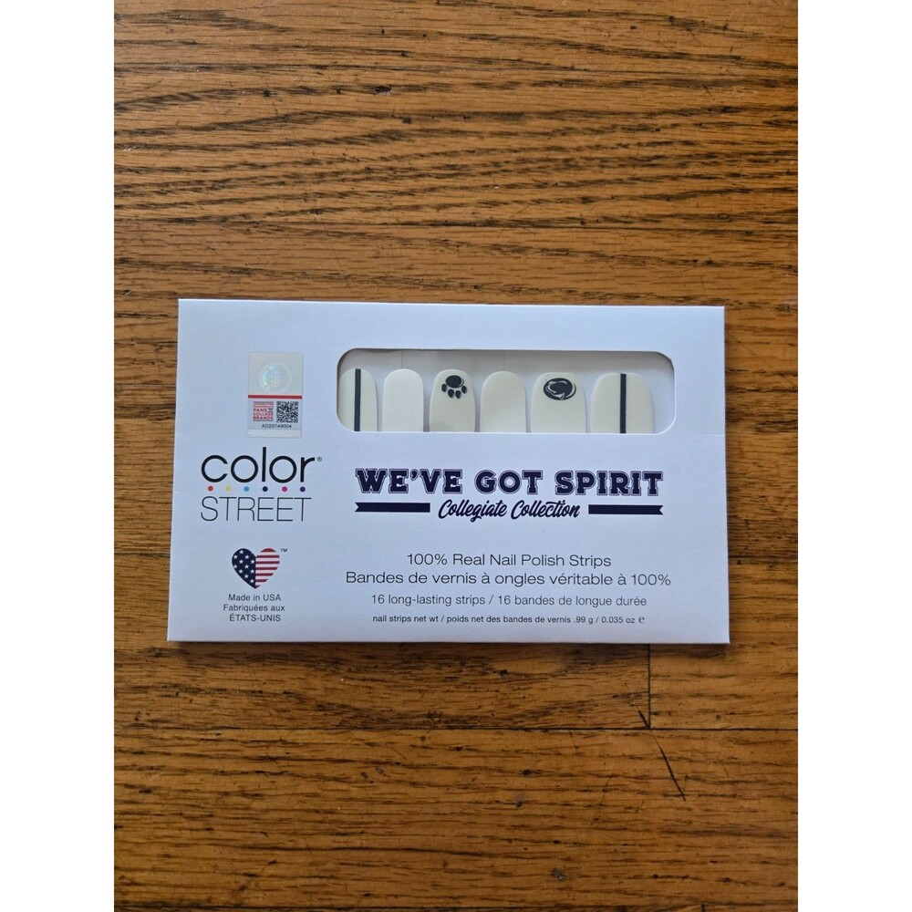 Color Street Collegiate Collection Nail Strips Penn State Retired New